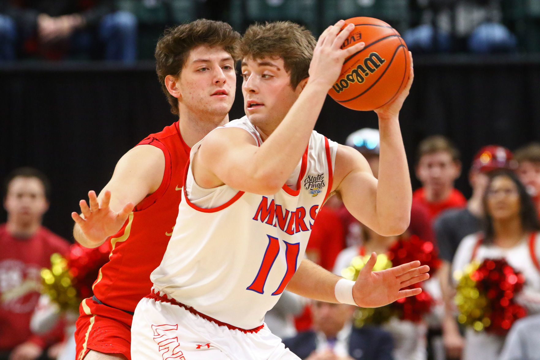 Boys basketball Class 2A state final - Andrean vs. Linton-Stockton